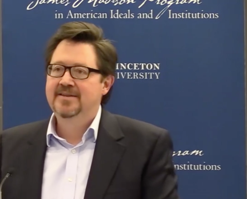 Tim Leonard photo from PU James Madison Symposium